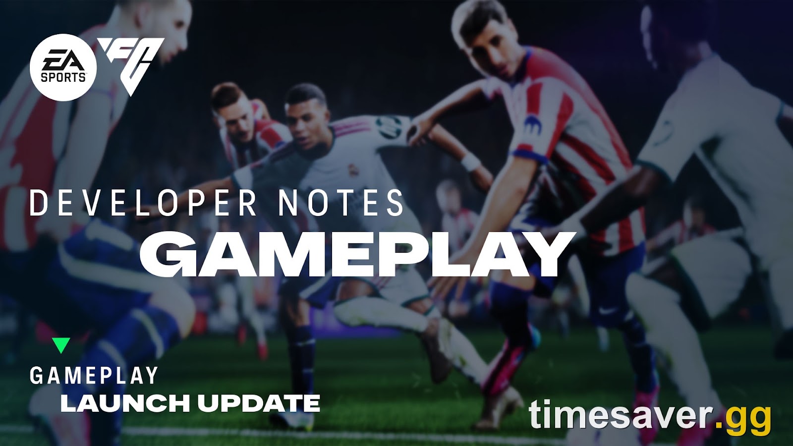 FC 27 developer notes gameplay screenshot — optimise your connection to fully enjoy the updated FC 27 gameplay improvements