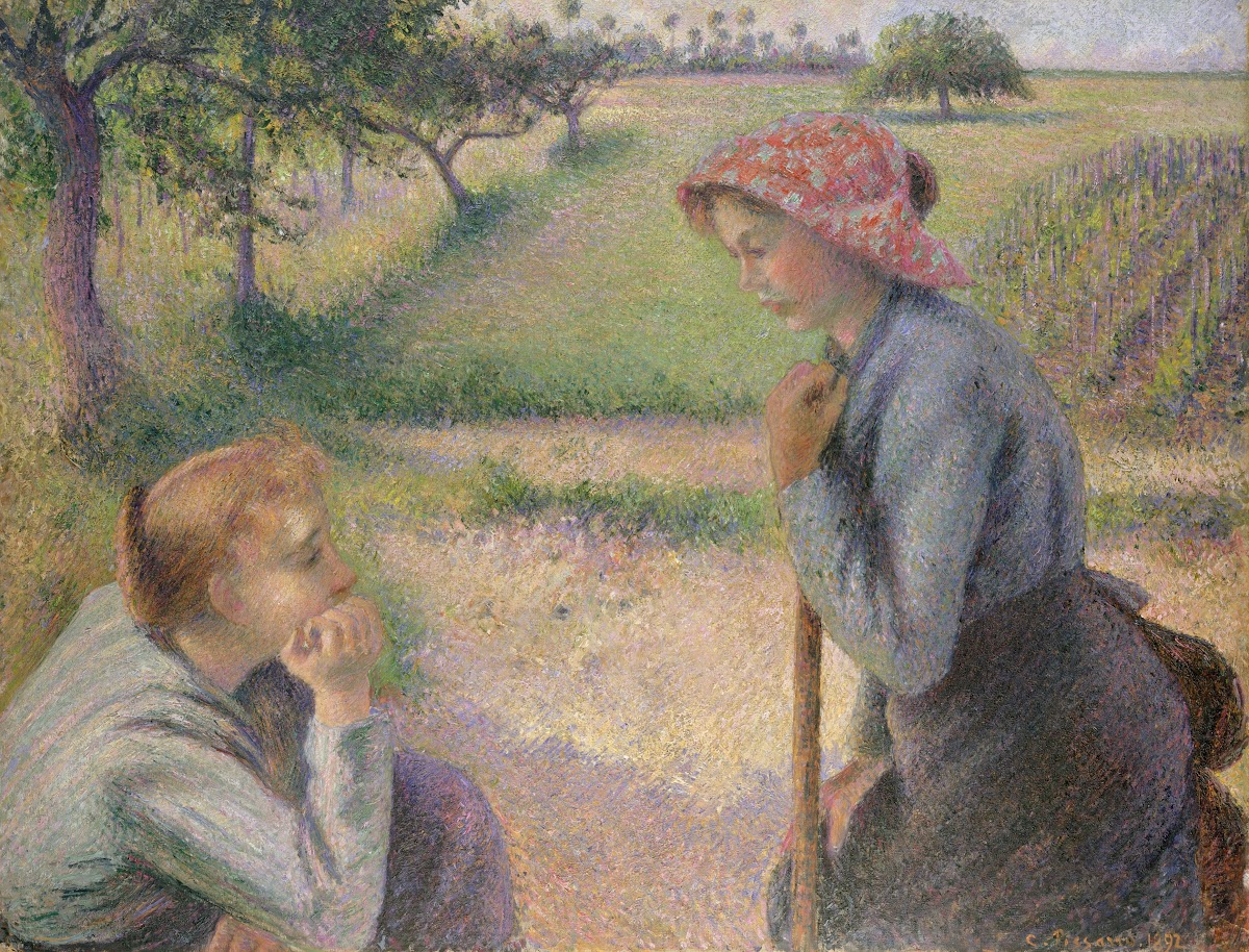 Two Young Peasant Women 189192