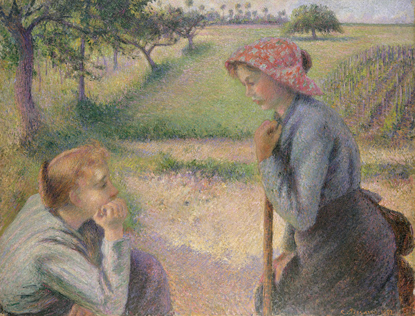 Two Young Peasant Women 189192