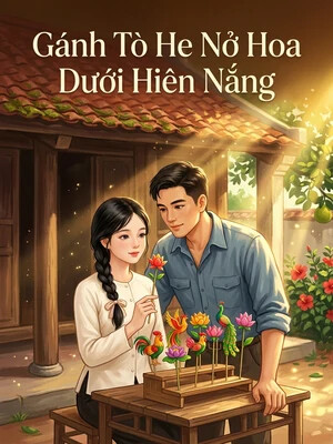 Bìa truyện Gánh Tò He Nở Hoa Dưới Hiên Nắng