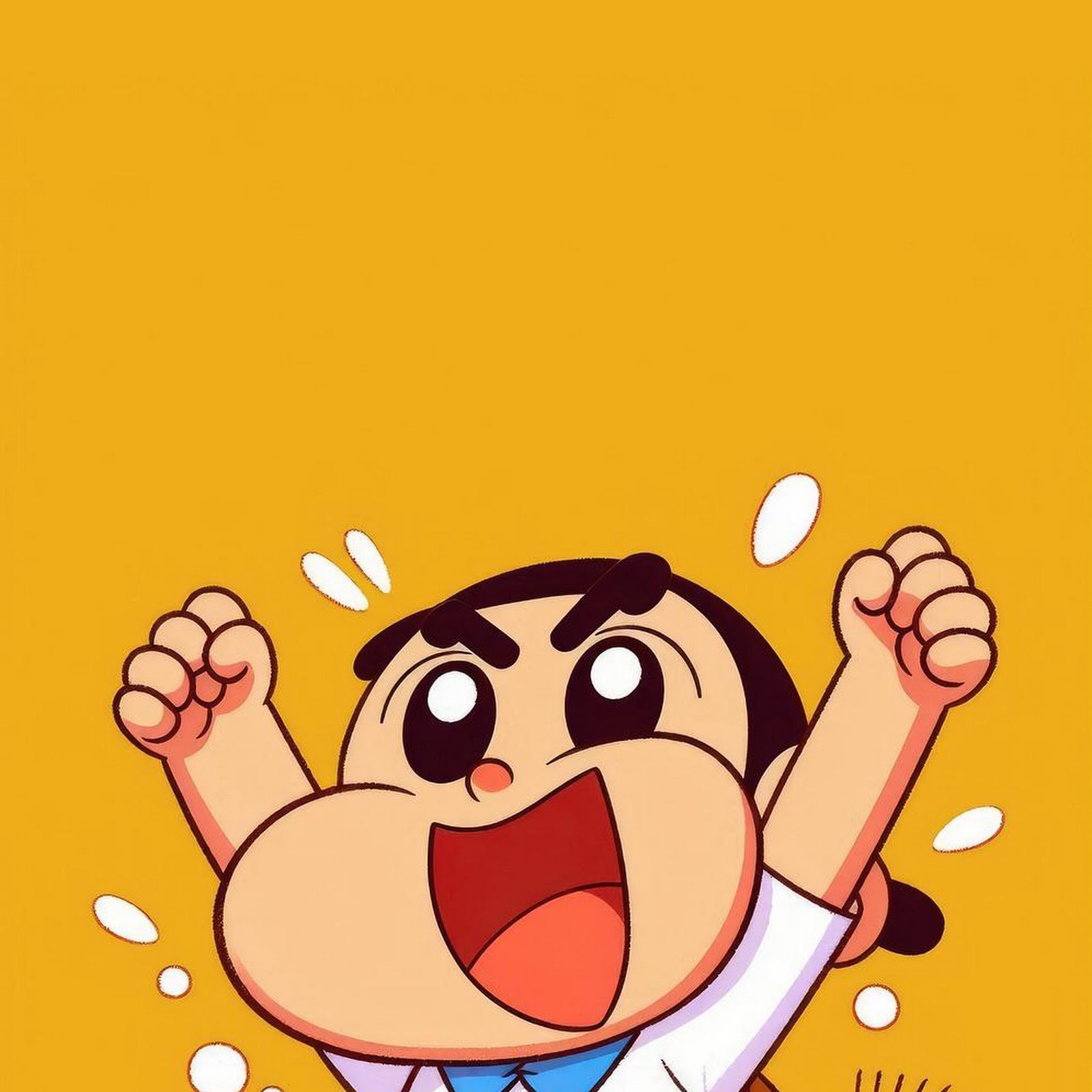 Download Crayon Shin Chan Jumping Wallpaper iPhone