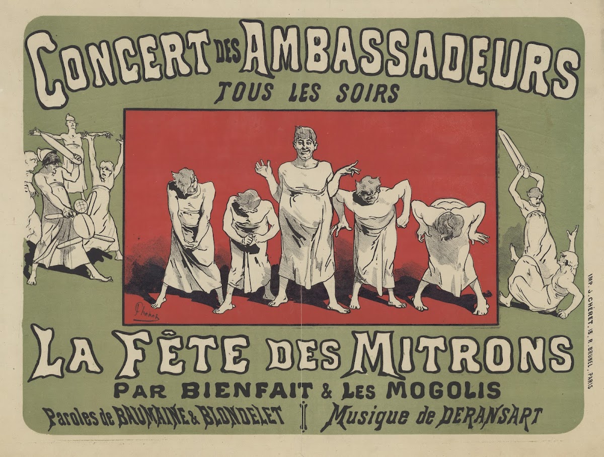 Concert des Ambassadeurs Tous les soirs la Fête des mitrons par Bienfait  les Mo