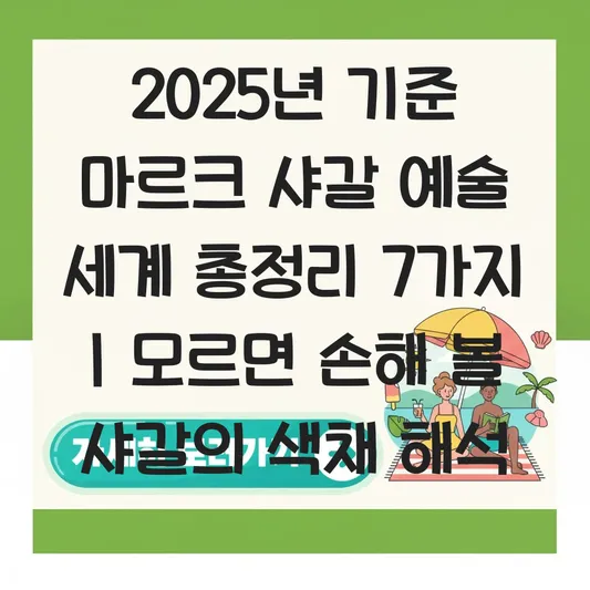 마르크 샤갈 뜻과 예술 세계: 20세기 모더니스트 샤갈의 색채와 유년 시절 서커스 모티브 해석 대표 이미지