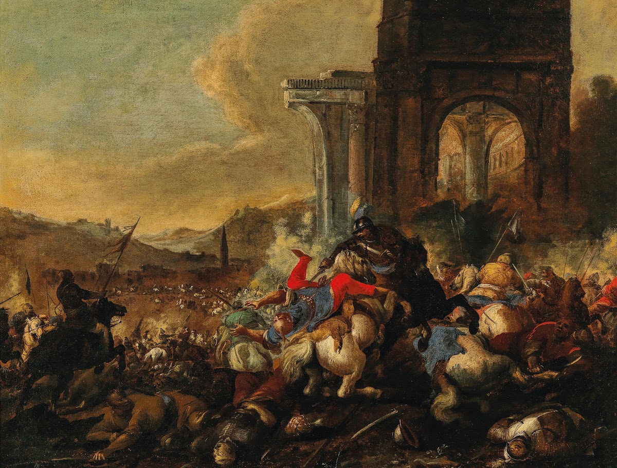 King Johann Sobieski of Poland in the Battle of Vienna