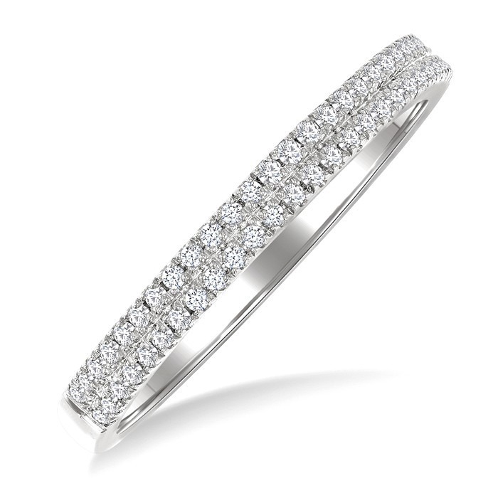 Double Row Diamond Ring