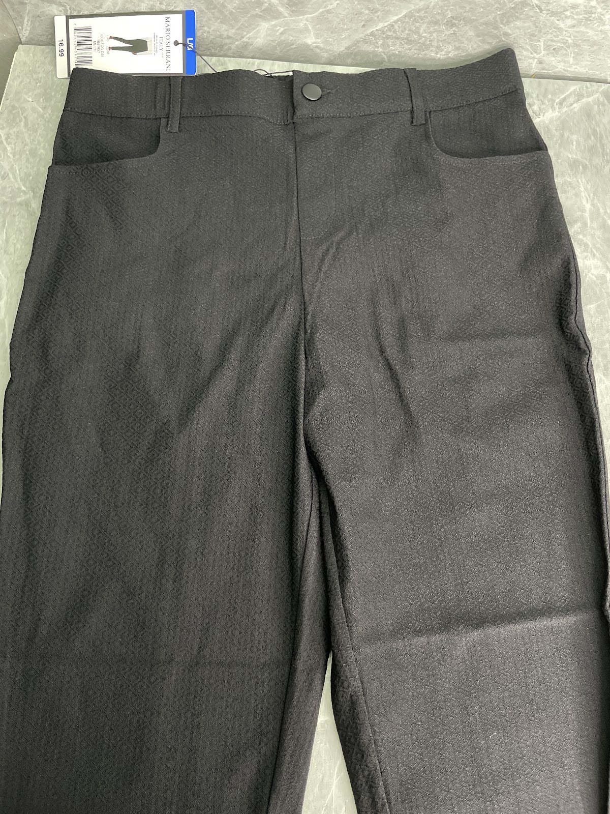 Mario Serrani Pants Black L #114