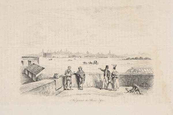 General view of Buenos Aires 1836