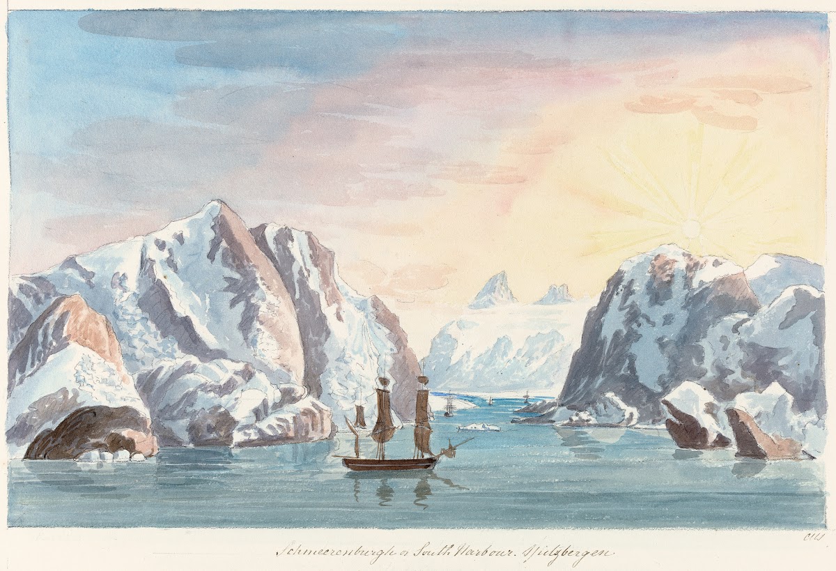 Schmecrenburgh on South Harbour Spitzbergen