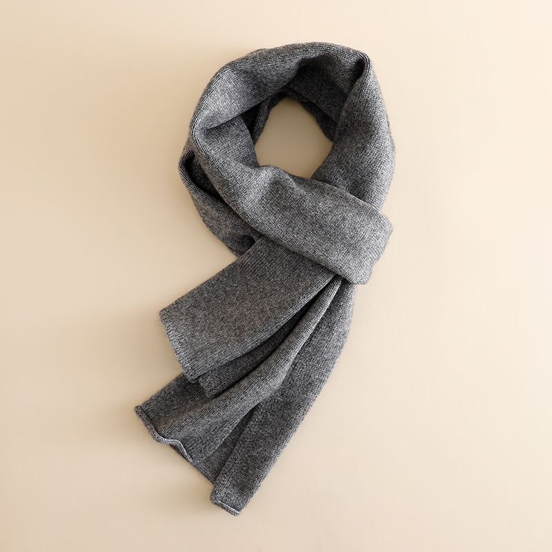 Knitted scarf, 152x26 cm