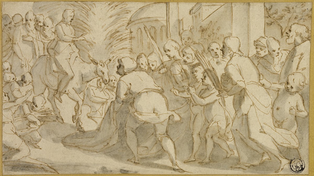 Christ Entering Jerusalem 1595 99
