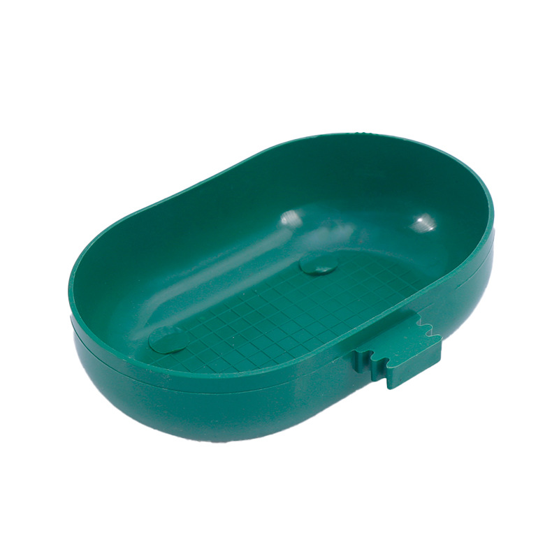 Compact plastic bird bath
