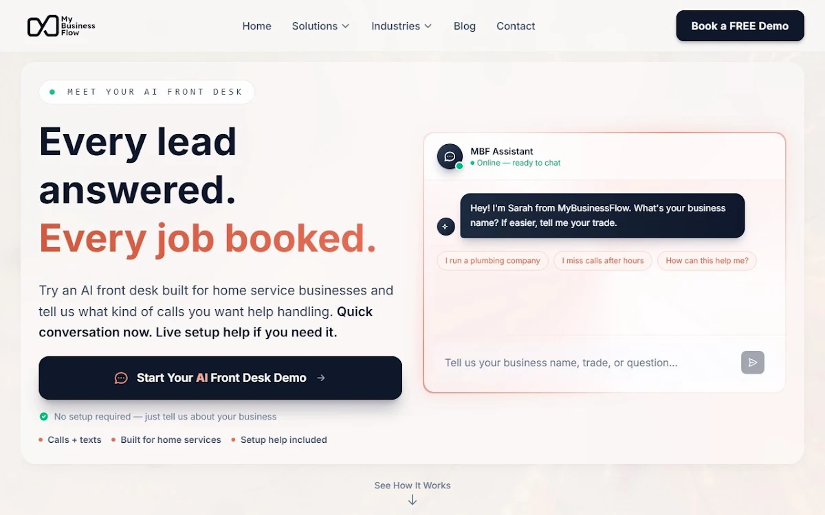 Captura de MyBusinessFlow