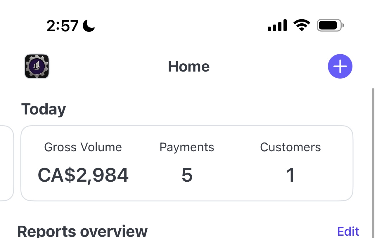 Stripe — active client payments