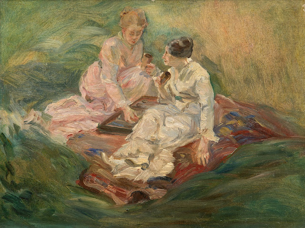 Study for La partie de jacquet