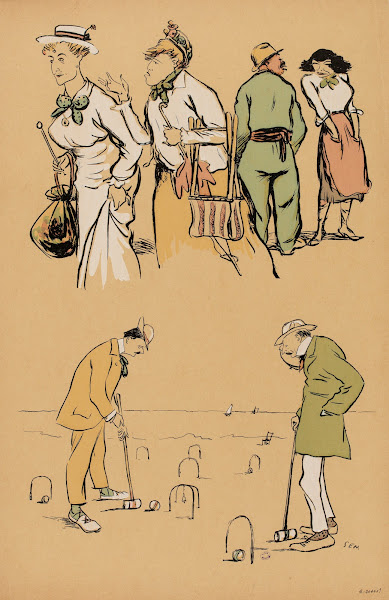 Partie de croquet 1919