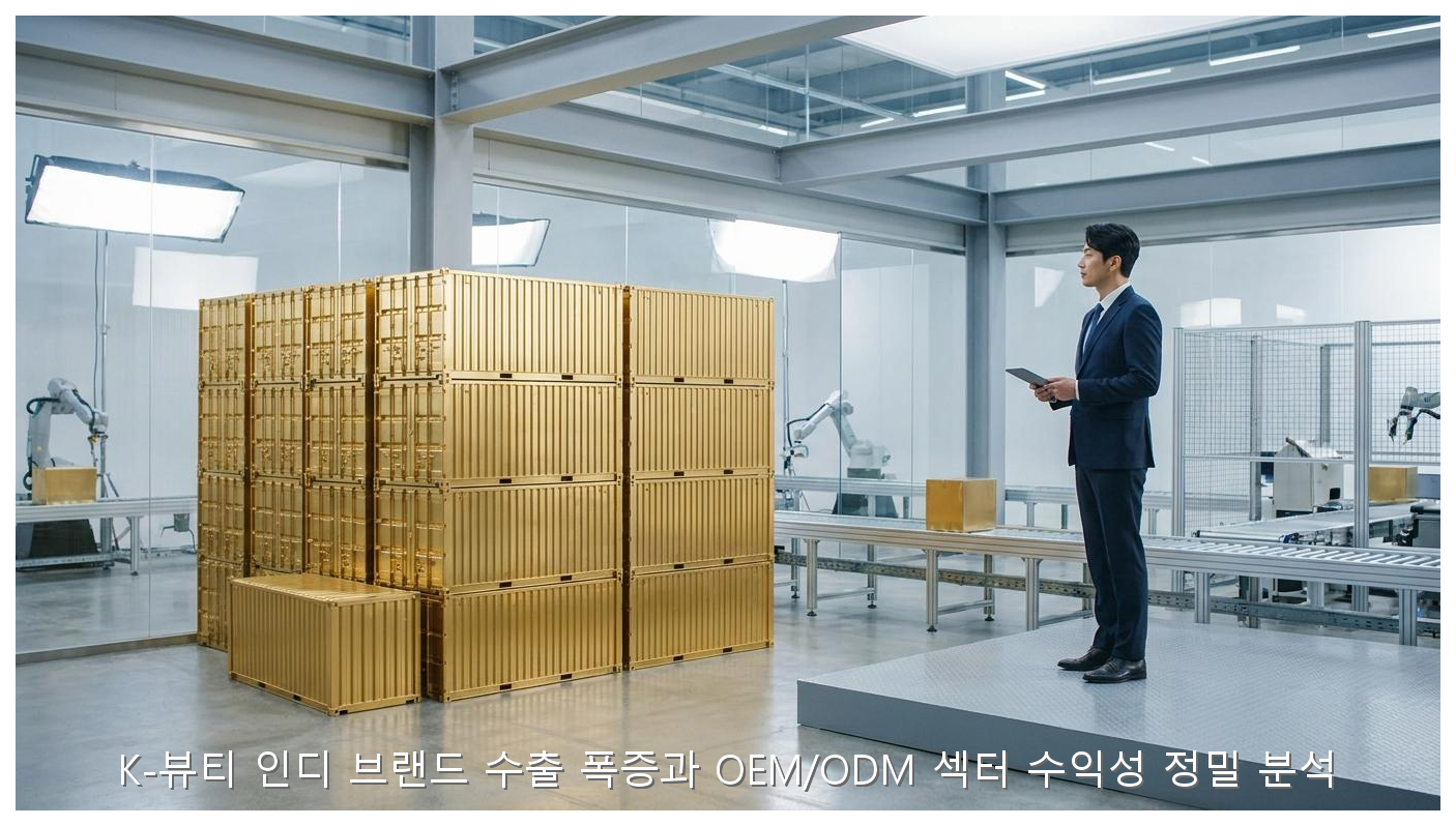 K뷰티 인디 브랜드 수출과 OEM 화장품주 수익성 분석 핵심 안내 및 분석 인포그래픽 (6)