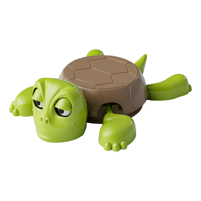 Schildkröten-Untersetzer mit Wackelaugen