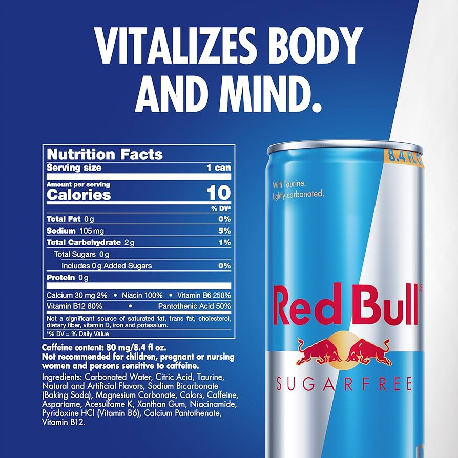 Redbull Sugar Free