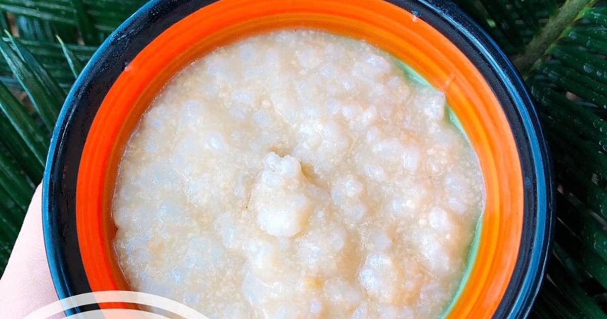 Ăn dặm - Cháo gà phomai khoai tây