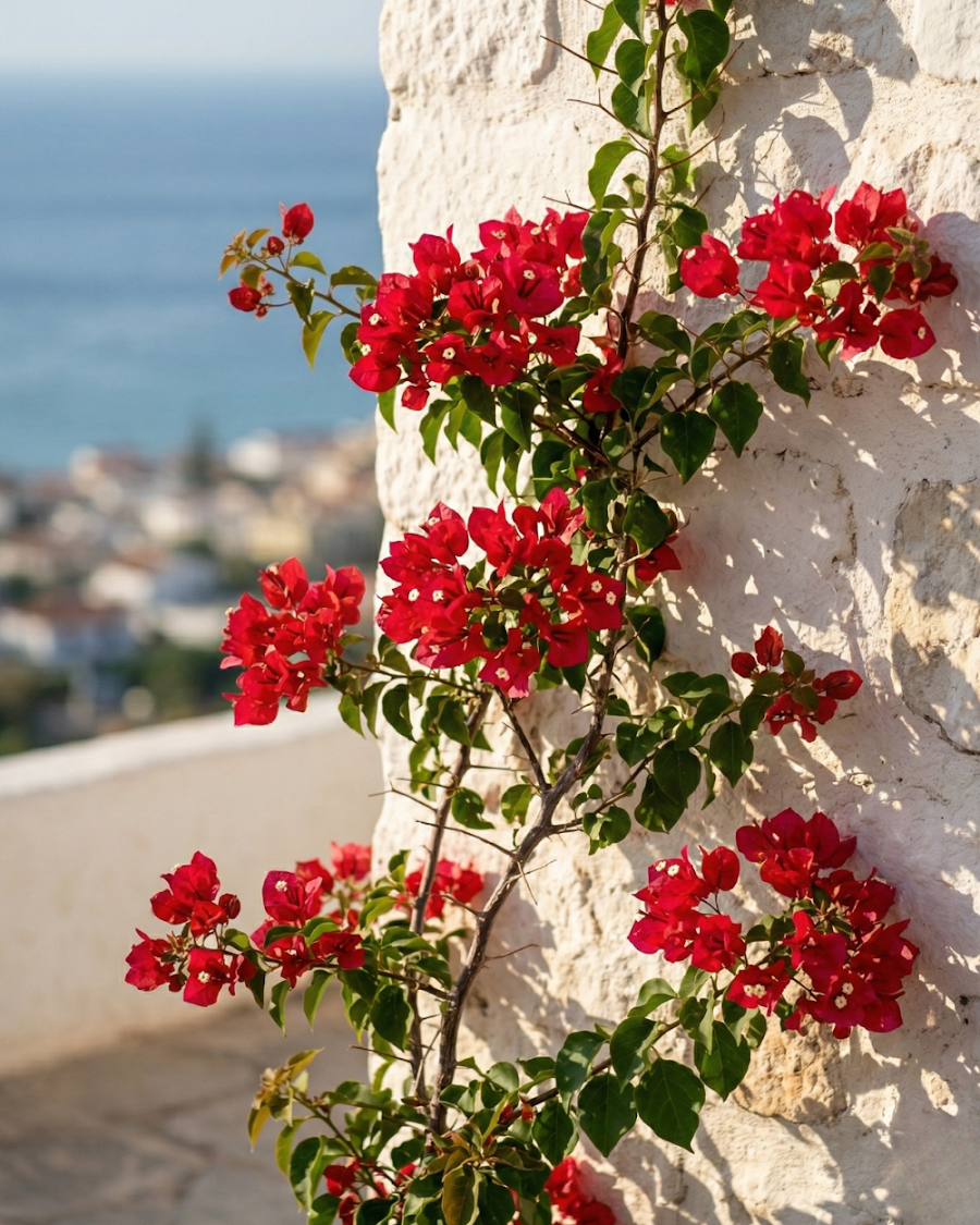 Imported Tanglong Orange Bougainvillea Plant — view 4