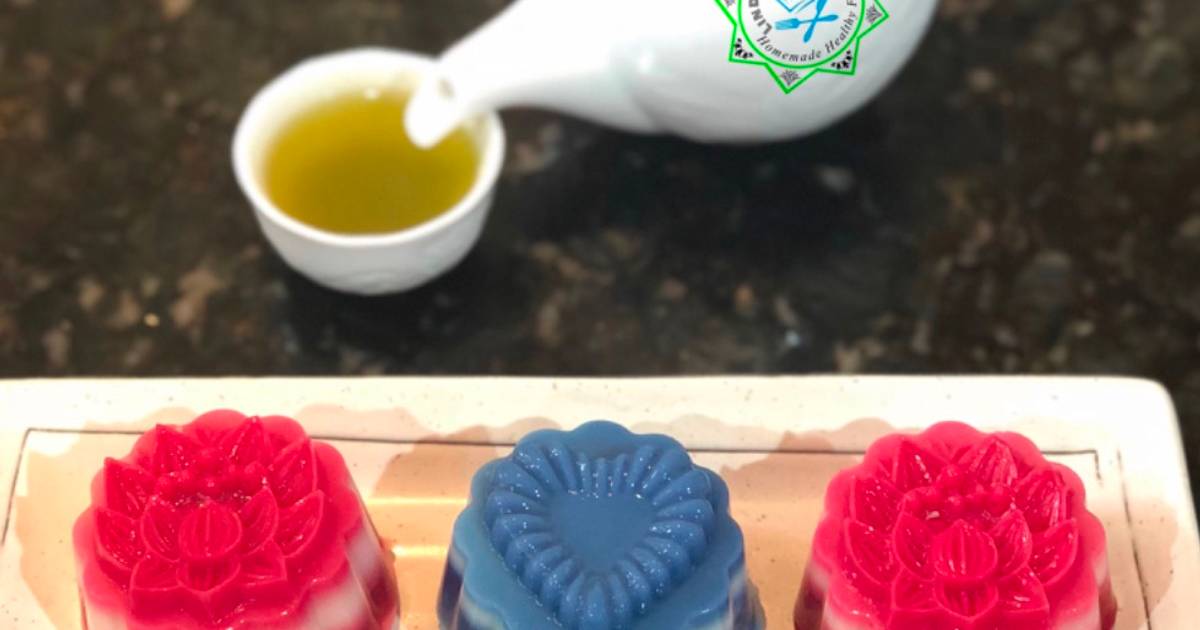 Bánh trung thu rau câu (chay, mặn đều dùng được)