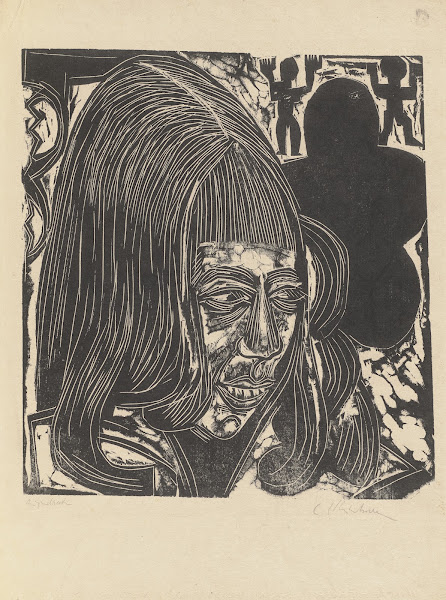 Tochter Sternheim  Portrait Dorothea Sternheim 1916