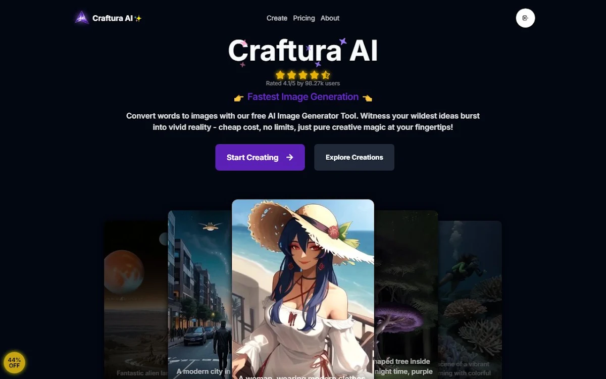 Captura de Craftura AI