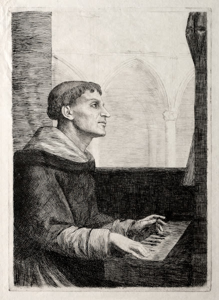 The Monk at the Organ 1870