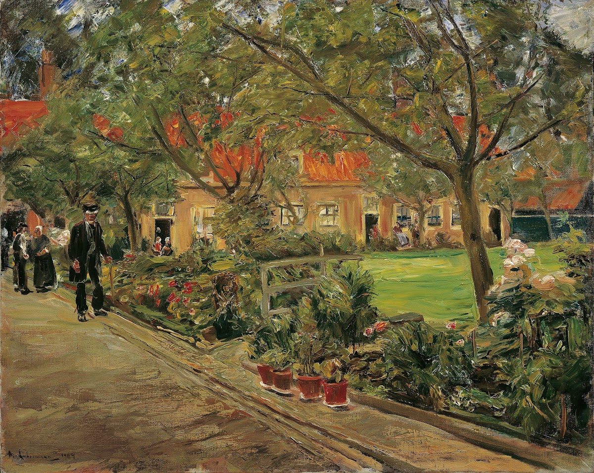 Spitalgarten in Edam 1904
