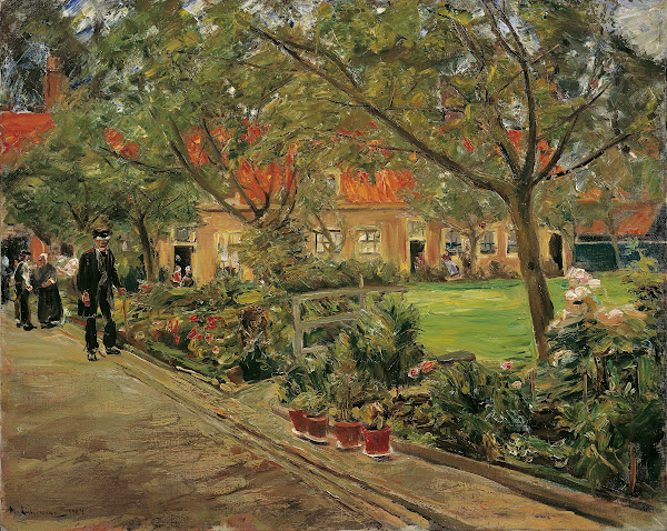 Spitalgarten in Edam 1904