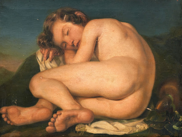 Sleeping Cupid 19th Century