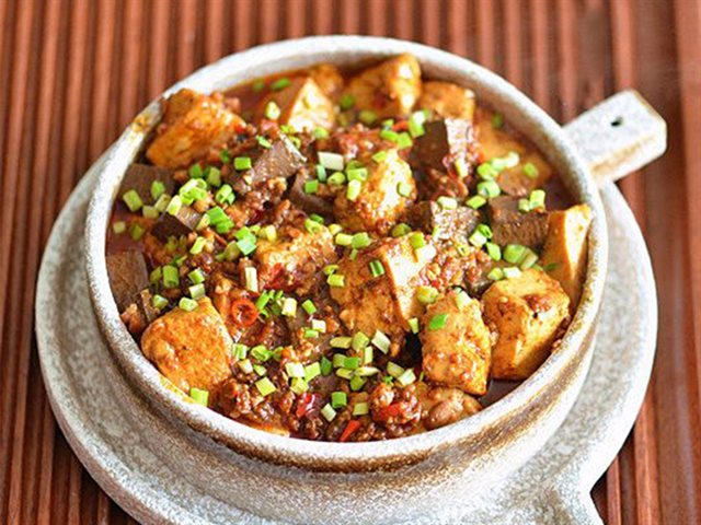 Đậu Hũ Sốt Cay Tứ Xuyên - Mapo Tofu