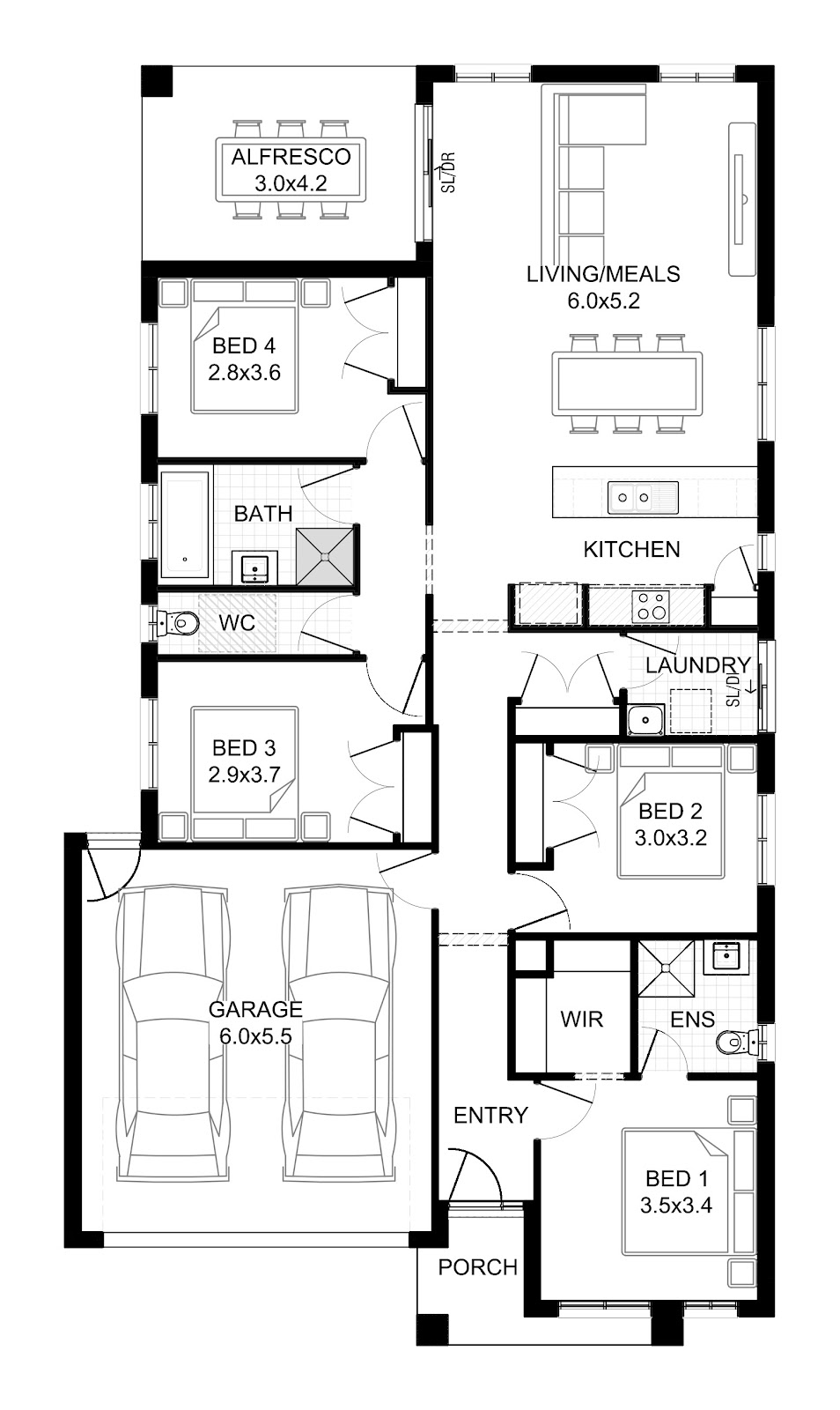 House and Land Investment Property in Leopold, VIC (4.02% Yield) | Aus Investment Properties - Floor Plan 1