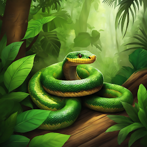 Green Snake Picture