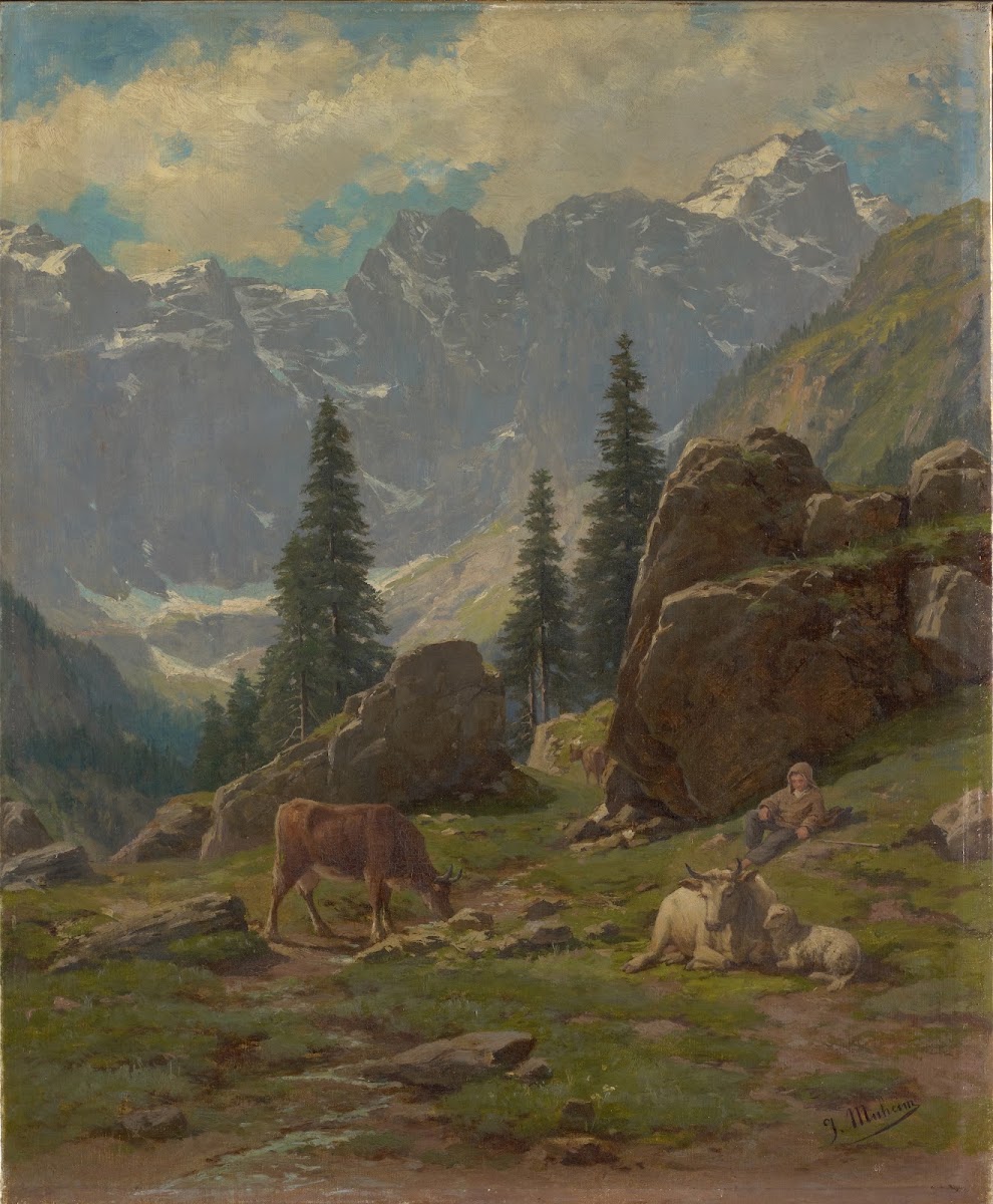 The Brunni Valley at Unterschächen in the Canton of Uri