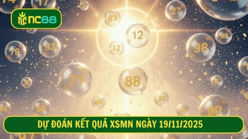 Dự đoán kết quả XS miền Nam, thứ 4 ngày 19/11/2025