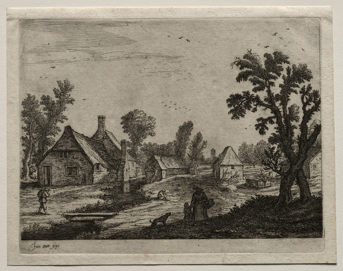 The Plank over the Stream c 1650