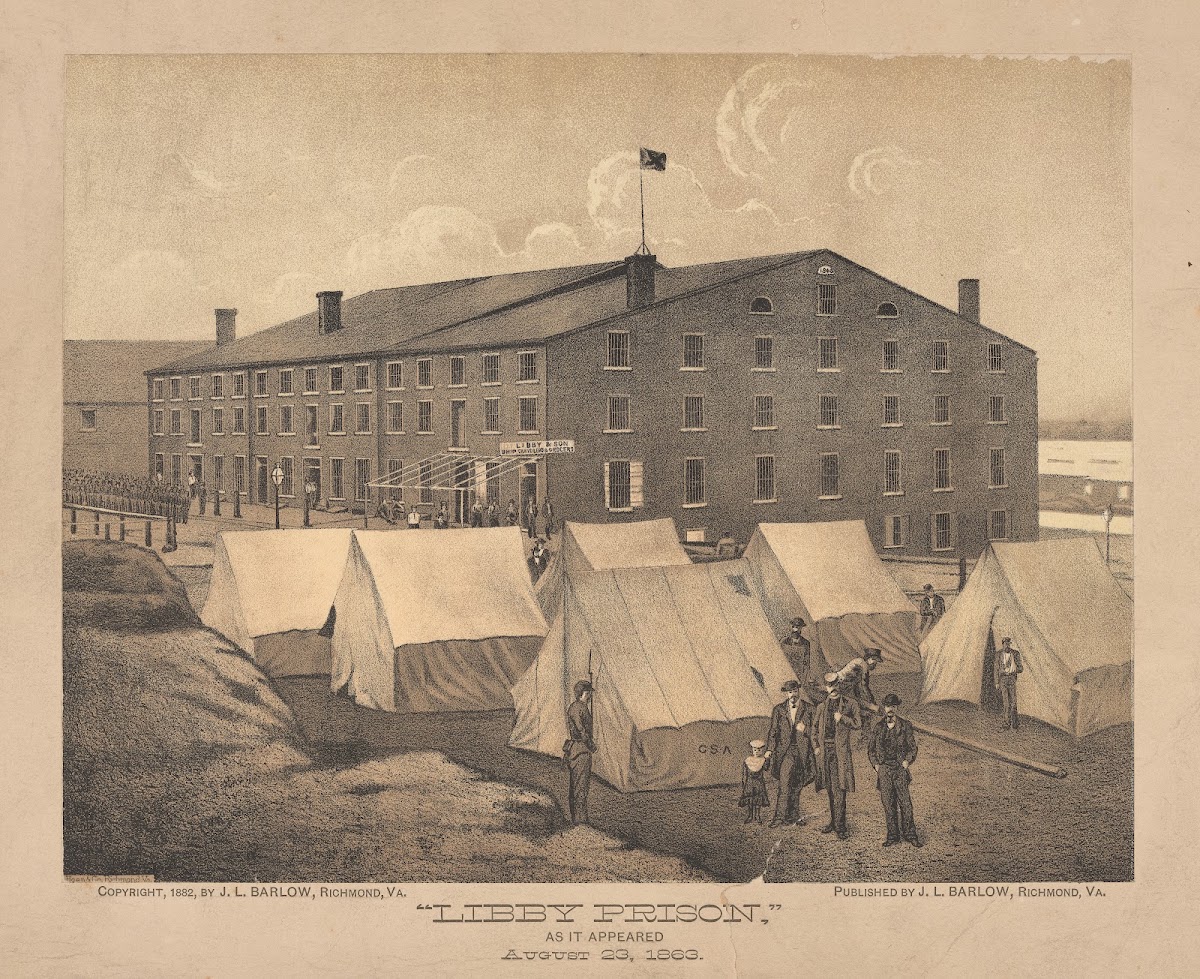 Libbey Prison As It Appeared August 23 1863 1882