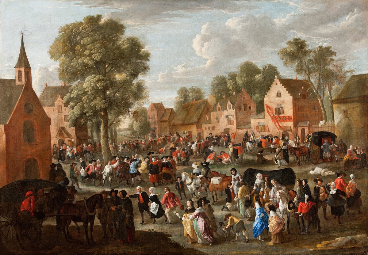 Village kermis circa 1660