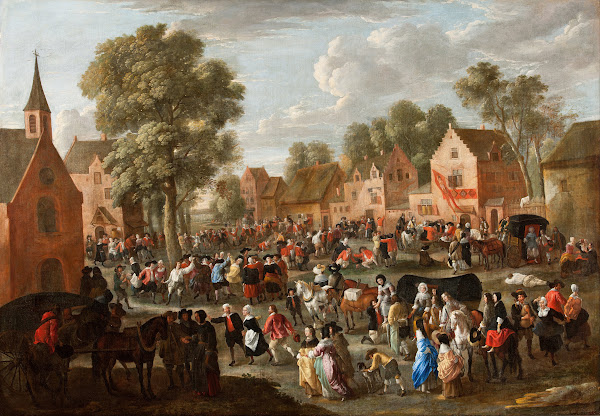 Village kermis circa 1660