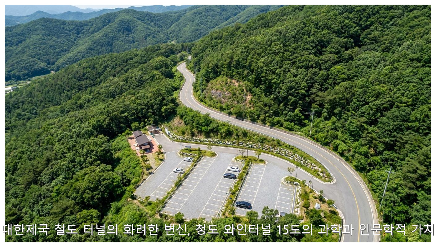 대한제국 철도 터널의 화려한 변신, 청도 와인터널 15도의 과학과 인문학적 가치 핵심 안내 및 분석 인포그래픽 (8)