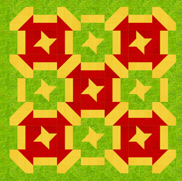 Holiday Star Quilt Pattern
