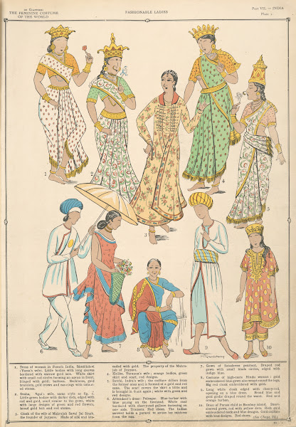 India  Fashionable ladies 1926 1927