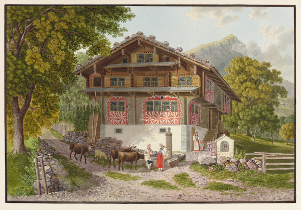 Unterwaldner Bauernhaus 1915 1945