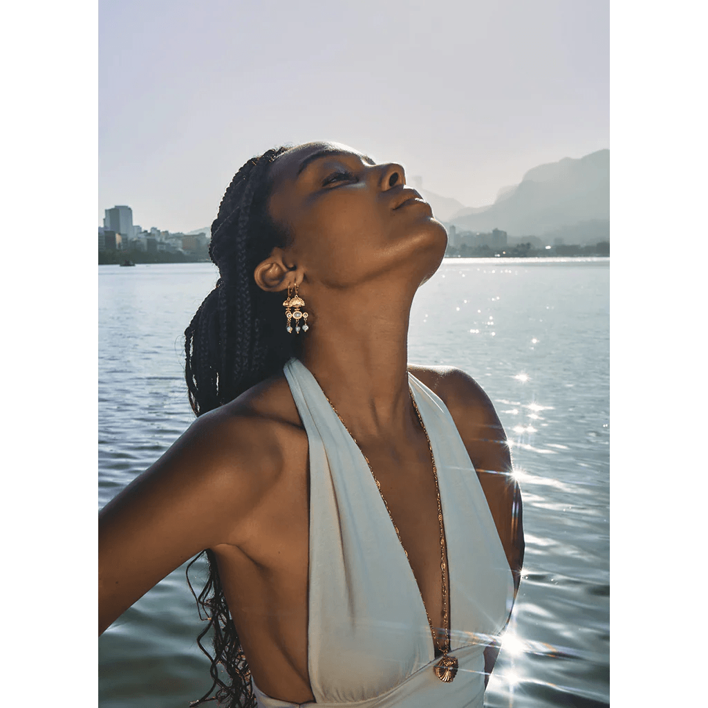 Серьги Lorelei с жемчугом