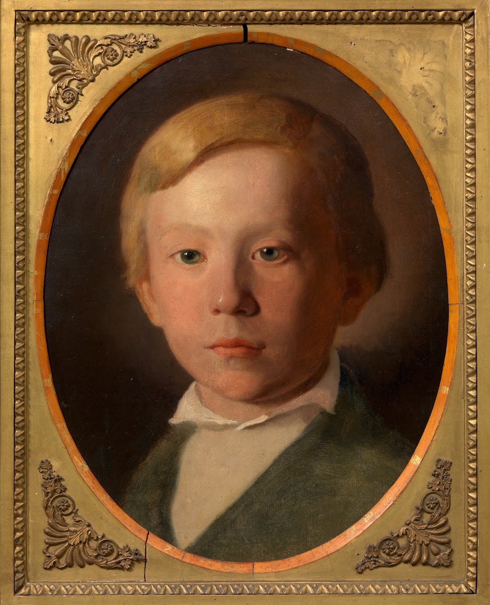 Eugen Staub als Knabe Maler Kunsthändler around 1847