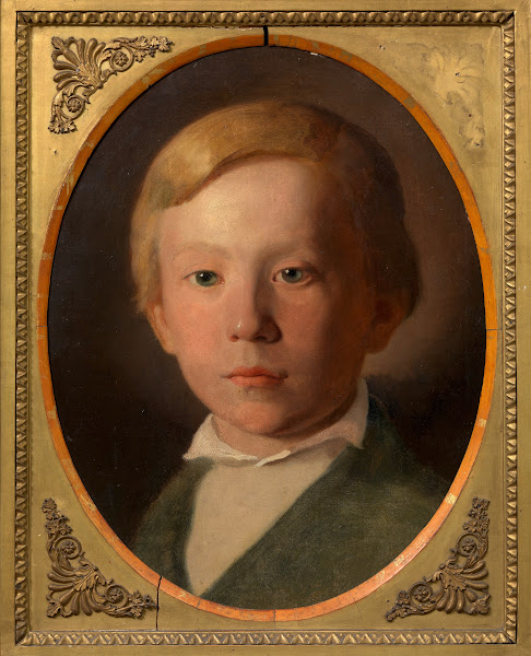 Eugen Staub als Knabe Maler Kunsthändler around 1847