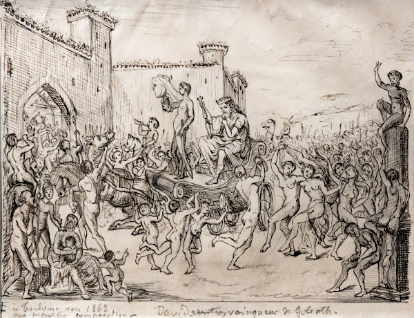 David Returns Winner Of Goliath 1862