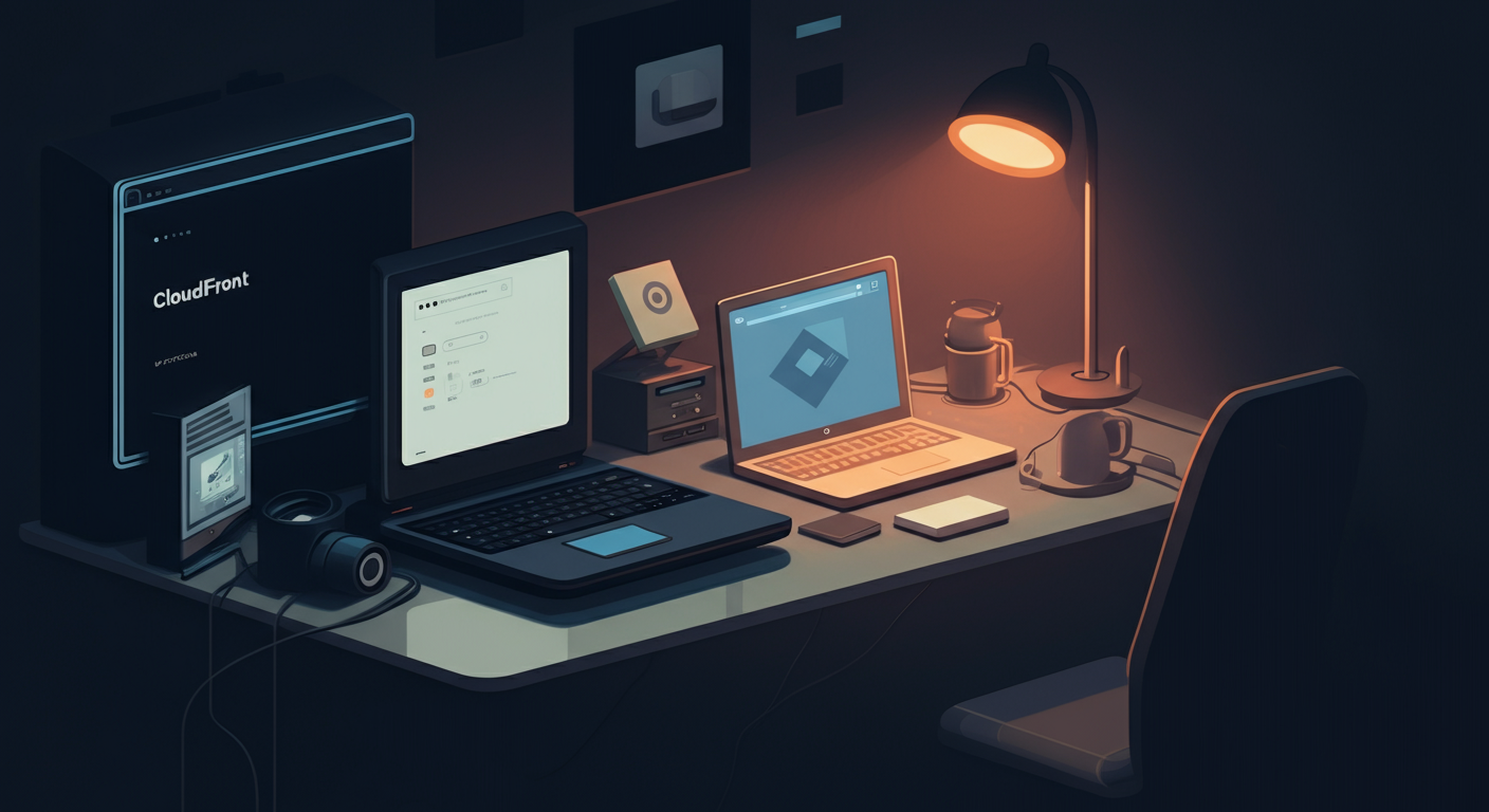 AI 생성 이미지: CloudFront 캐시 무효화 실패 시 장애 복구 방안