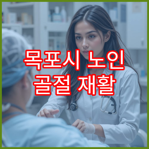 목포시 노인 골절 재활 치료와 골밀도 검사 병원